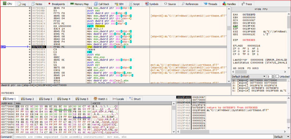 Shellcode Execution