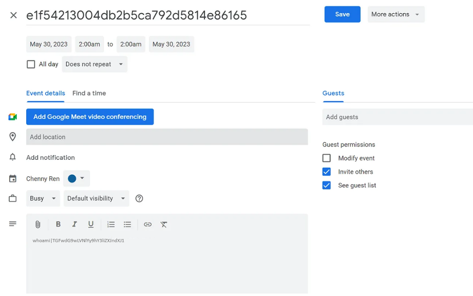 APT41 Exploits Google Calendar for Stealthy Malware Command-and-Control